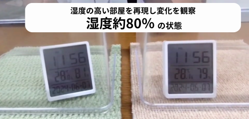 ウール除湿実験③