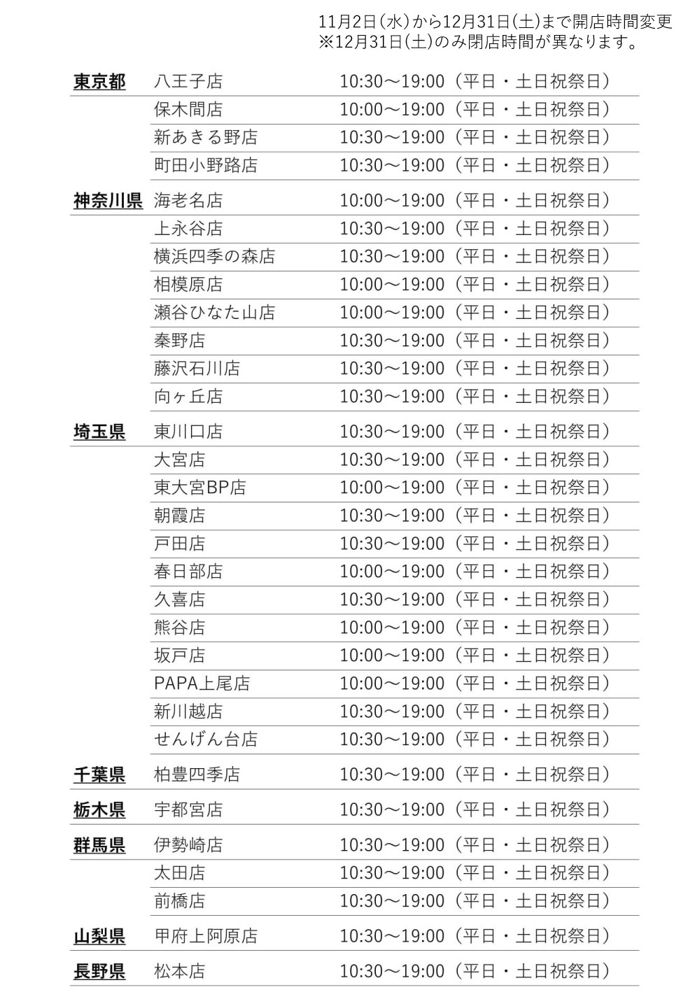 営業時間変更店舗一覧11021231.jpg