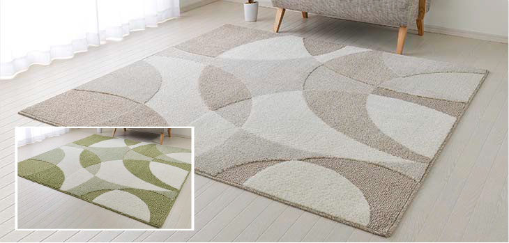 花粉対策ラグ　ジャスト