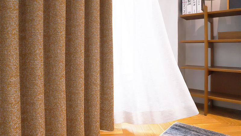 ミックス感のある生地が温かみのある北欧空間を叶える