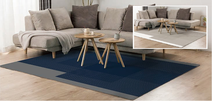 防音ラグ　スプレッド