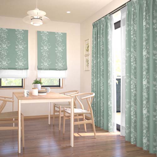 ToAlice　フラワーコットンシリーズ ３点セット ドレープ | カーテンじゅうたん王国